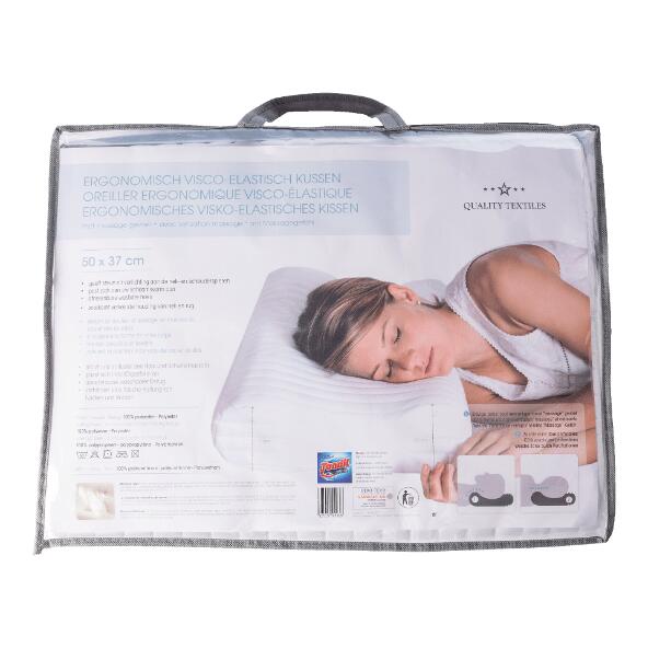 Oreiller viscoélastique ergonomique