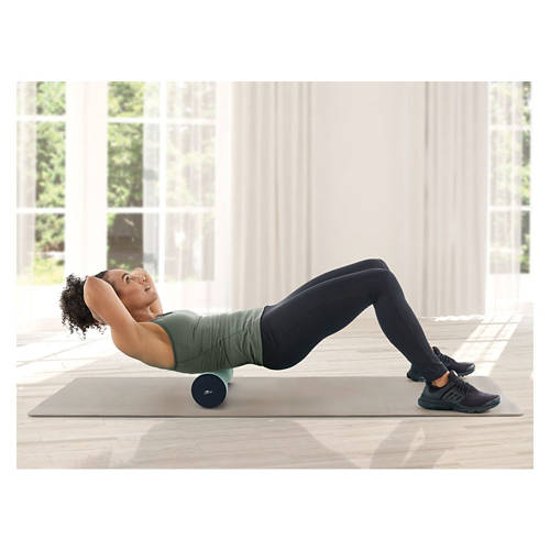 Roller Shaped Electronic Massage Roller. Green