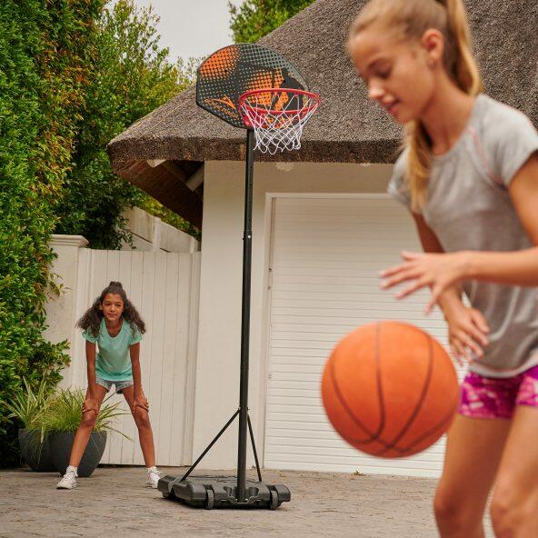 Basketbalkorf met staander