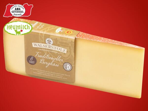 „Unser Traditioneller" Heumilch Bergkäse