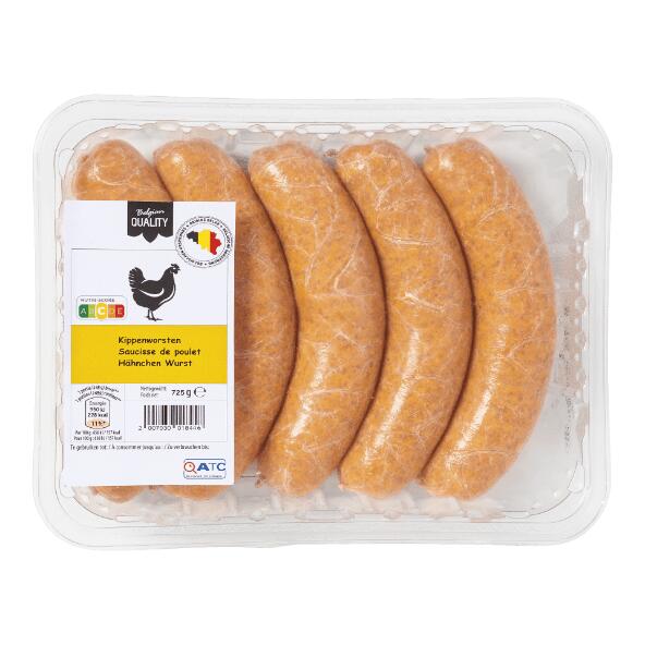 Saucisses de poulet, 5 pcs