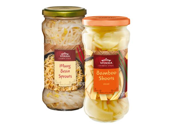 Bamboo Or Of Mung Beans Shoots