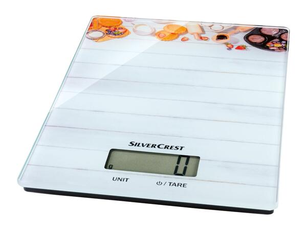 Silvercrest Kitchen Tools Digital Kitchen Scales With a Baking-Themed Design