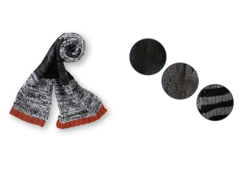 Livergy Casual(R) Men's Knitted Scarf