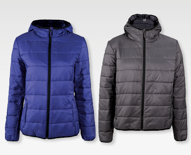 CRANE(R) Damen/Herren-Jacke in Daunenoptik