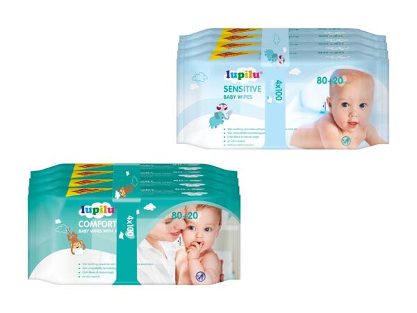 Lingettes humides pour bébé XXL