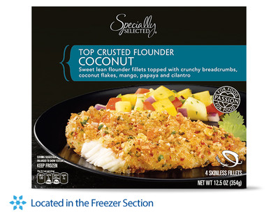 Specially Selected Top Crusted Flounder