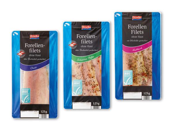 Varmrøget ørredfilet