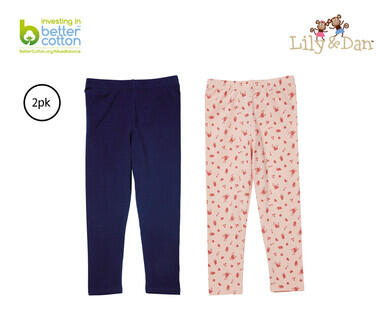 Children's Leggings 2pk
