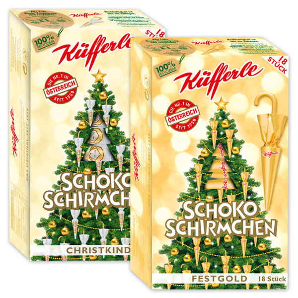 Schokoschirmchen
