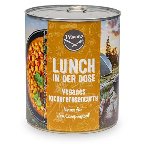 PRIMANA Lunch in der Dose, Kichererbsen Curry