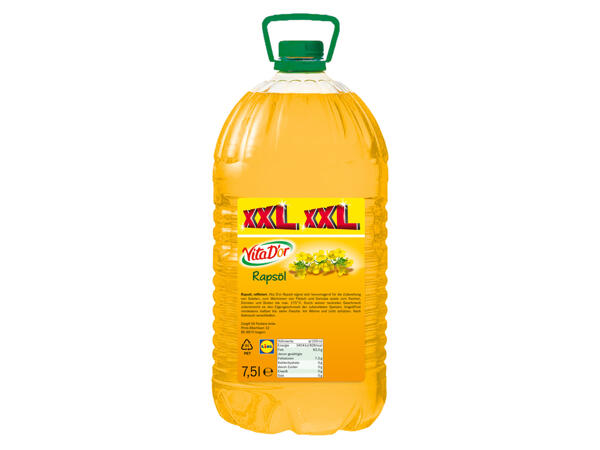 Rapsöl 7,5 Liter