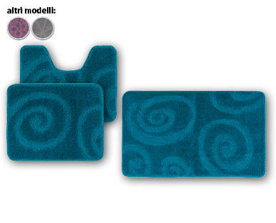 MY LIVING STYLE Set di tappetini/Tappetino da bagno