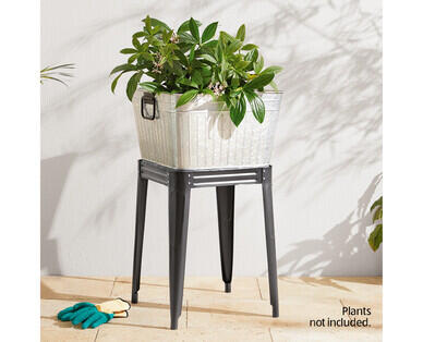 Raised Vintage Planter Tub
