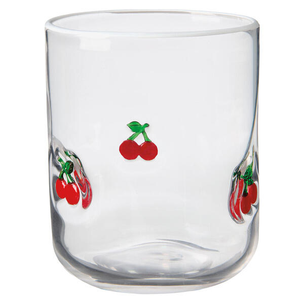 Crofton Icon Drinking Glass - Cherry