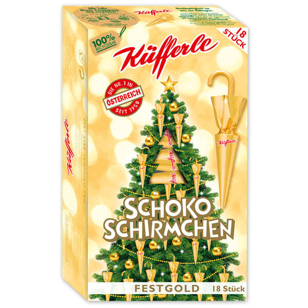 Schokoschirmchen