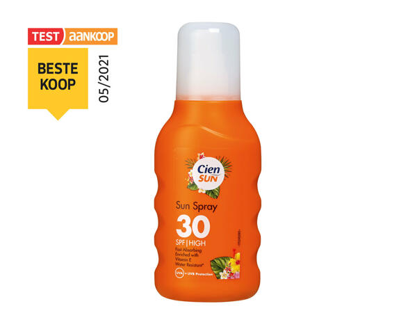 Spray solaire SPF 30
