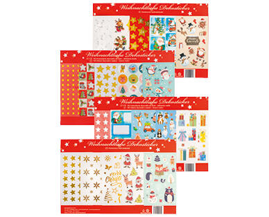 WEIHNACHTSSTICKER- SET