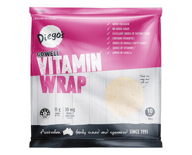 Vitamin Wraps 10pk/450g