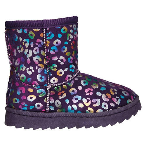 Children's Cozy Boots - Purple, 13/1