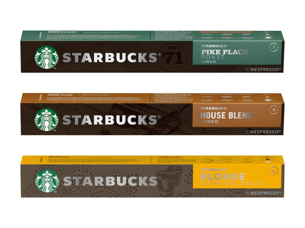 Capsules Starbucks pour Nespresso