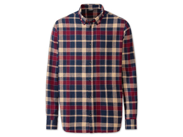 Herren Flanell-Freizeithemd