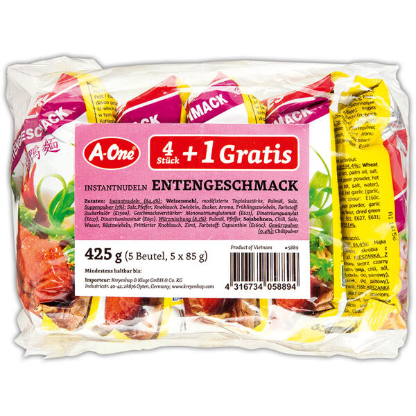 Instant Nudelsuppe