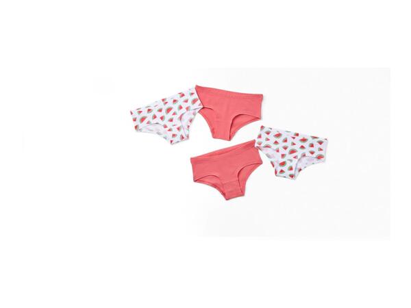 Lupilu Kids' Hipster Briefs - Pack of 4