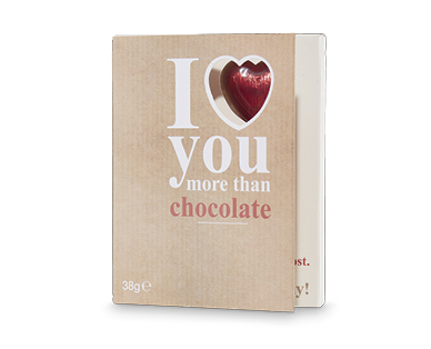 Valentine Card With Chocolates 38g