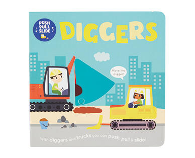 Push, Pull and Slide Books
