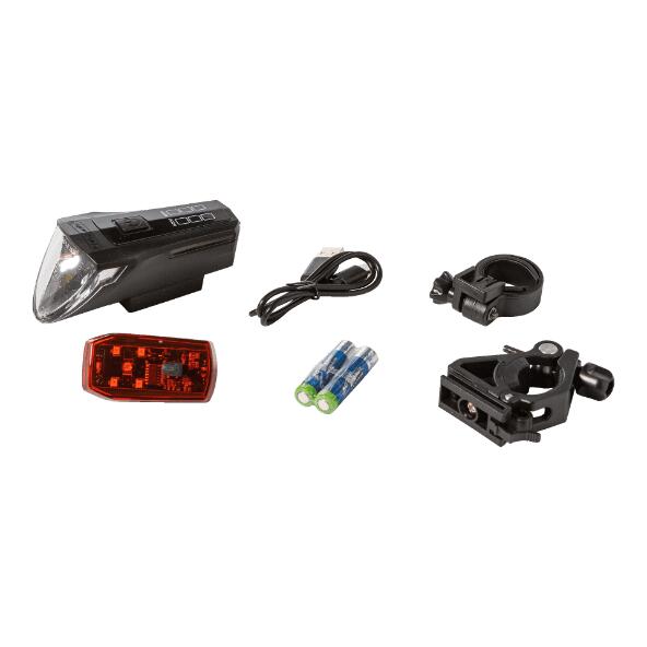 BIKEMATE(R) 				Ledverlichtingsset voor fiets