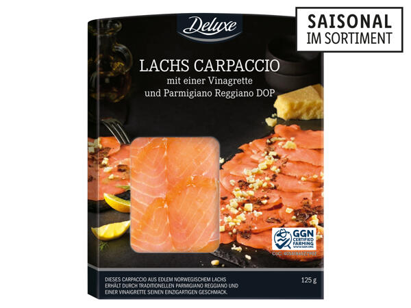 Lachscarpaccio