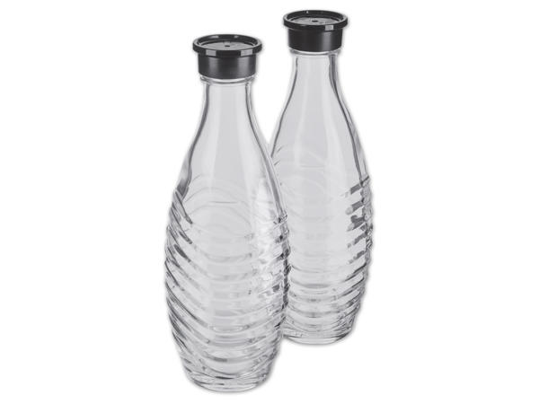 SODASTREAM(R) Ersatz-Glaskaraffe, 2 Stück