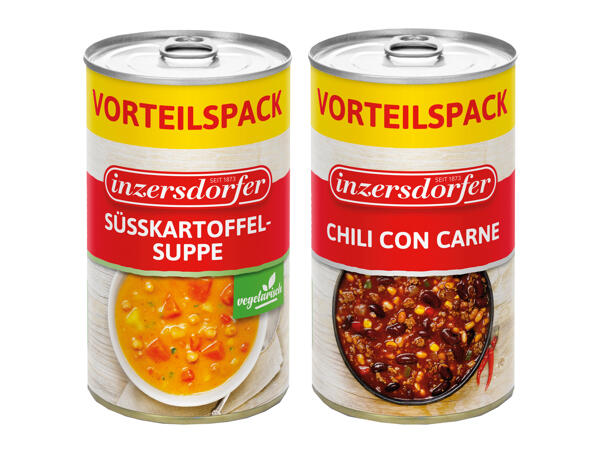 Inzersdorfer Fertiggerichte oder Suppen
