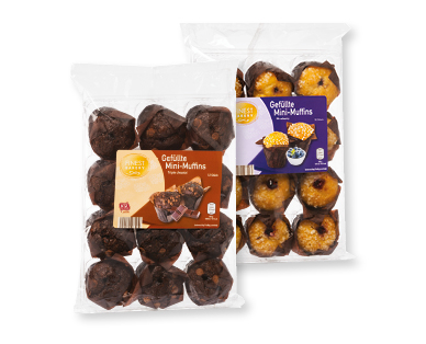 FINEST BAKERY Gefüllte Mini-Muffins
