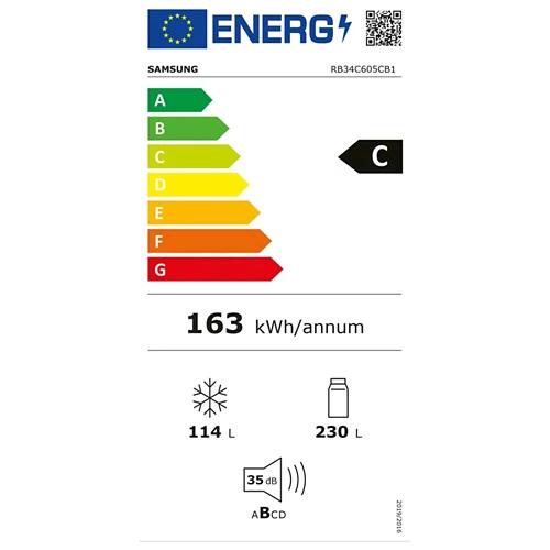 SAMSUNG Réfrigérateur-congélateur RB7300, RB34C605CB1/WS