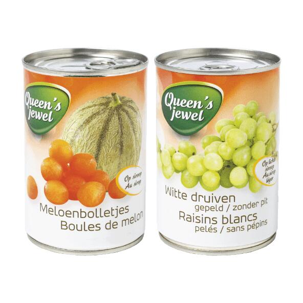 Petites boules de melon ou raisins