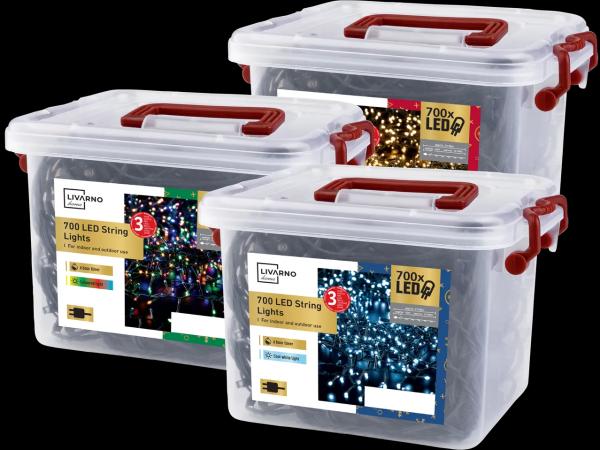 Ljusslinga med 700 LED-lampor