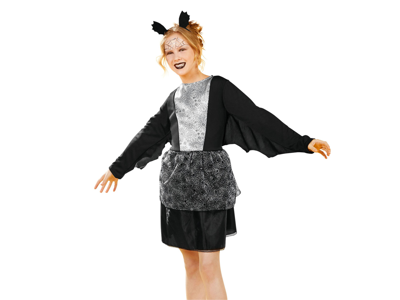 Girls' Halloween Costume, 2 pieces