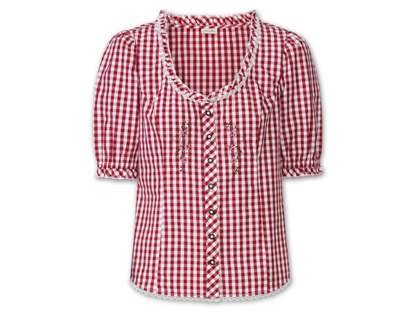 Damen Trachtenbluse