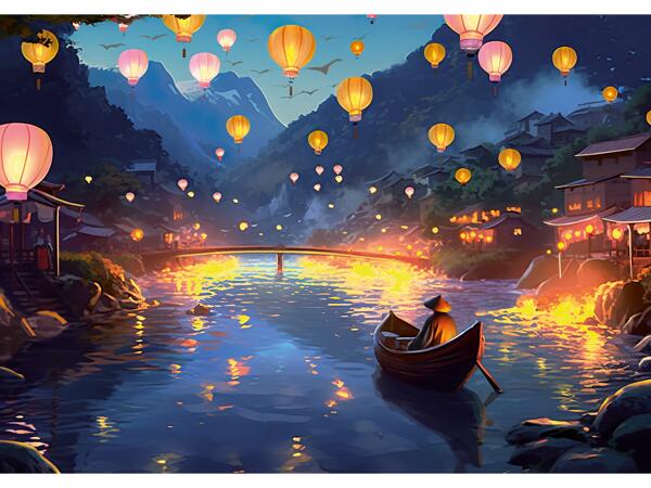 Svítící puzzle