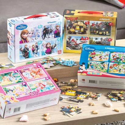 Puzzelset in koffertje