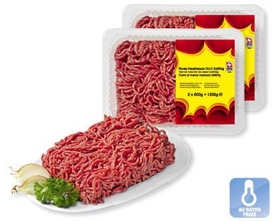 Viande hachée de bœuf