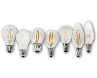 Lampadine LED in vetro non dimmerabili