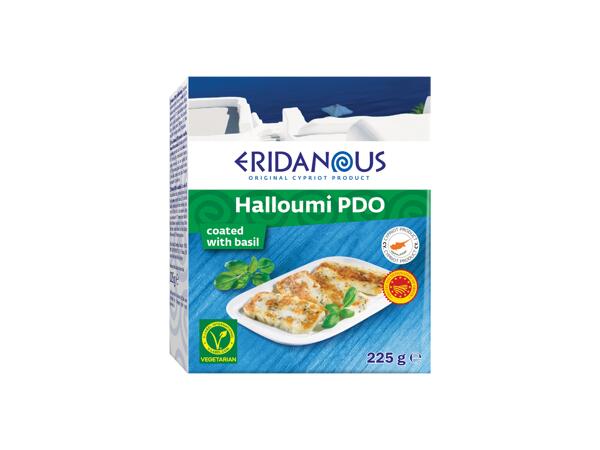 ERIDANOUS Sýr Halloumi bazalka/chilli
