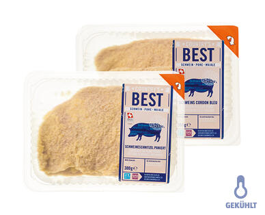 COUNTRY'S BEST SCHWEINESCHNITZEL/ -CORDON BLEU