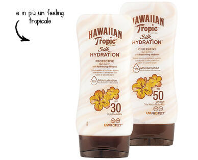 HAWAIIAN TROPIC™ PROTEZIONE SOLARE "SILK HYDRATION"