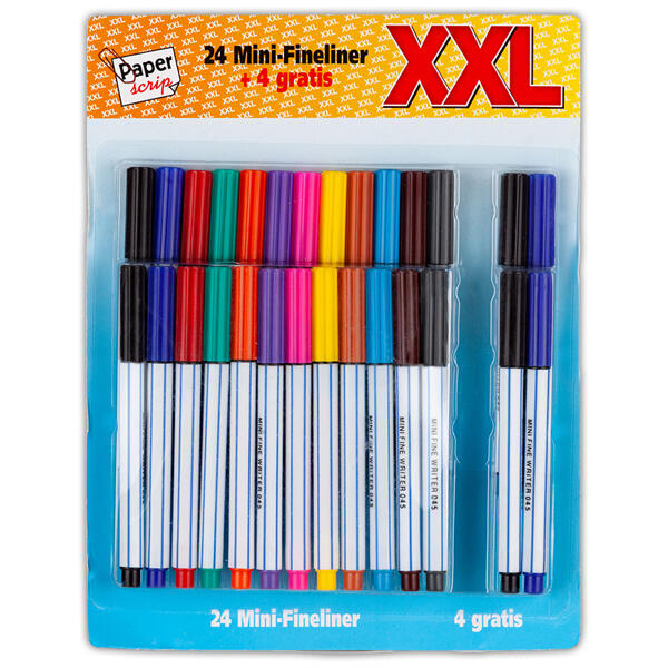 Mini-Fineliner 28tlg.