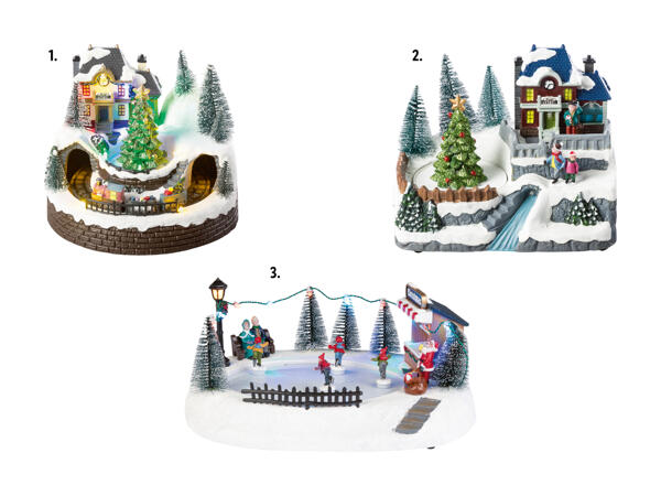 LED-Weihnachtsdorf M