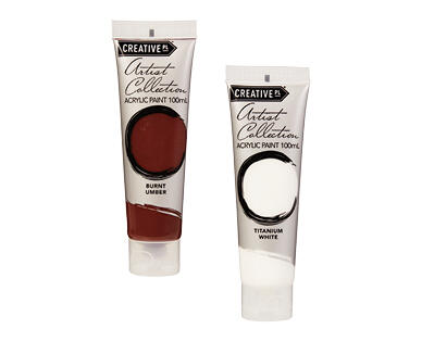 Acrylic Artist Paint Tubes 100ml